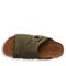 Bearpaw Lillie Women's Cow Suede Upper Sandals - 2907W Bearpaw- 417 - Dark Olive - View