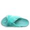 Bearpaw Lauryn Women's Faux Fur Upper Sandals - 2909W Bearpaw- 450 - Green - View