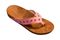 Revitalign Kena Stud Women's Thong Post Supportive Sandal - Porcelain Rose - Pair