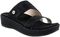 Revitalign Breakwater Women's Adjustable Platform Sandal - Jet Black