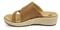 Revitalign Breakwater Women's Adjustable Platform Sandal - Tan