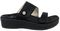 Revitalign Breakwater Women's Adjustable Platform Sandal - Jet Black