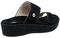 Revitalign Breakwater Women's Adjustable Platform Sandal - Jet Black