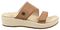 Revitalign Breakwater Women's Adjustable Platform Sandal - Brown