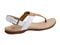 Revitalign Starling Women's Adjustable Supportive Sandal - White - Bottom