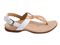 Revitalign Starling Women's Adjustable Supportive Sandal - White - Profile