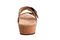 Revitalign Breakwater Cove Women's Adjustable Platform Sandal - Brown - Side