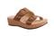 Revitalign Breakwater Cove Women's Adjustable Platform Sandal - Brown - Pair