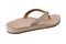 Revitalign Zuma Flip Women's Supportive Sandal - Bleached Sand - Bottom