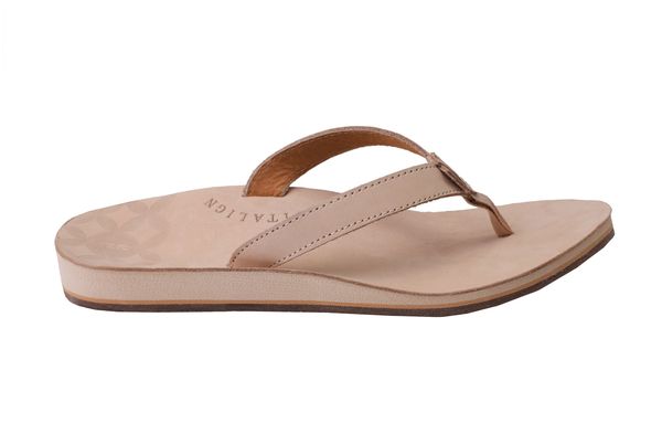 Revitalign Zuma Flip Women's Supportive Sandal - Bleached Sand - Profile