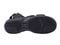 Revitalign Webbed Women's Adjustable Sandal - Black - Side