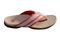 Revitalign Webbed Flip Women's Supportive Sandal - Porcelain Rose - Profile