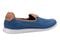 Revitalign Antigua Knit Women's Casual Flat Sneaker - Bluestone - Bottom