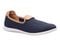 Revitalign Antigua Knit Women's Casual Flat Sneaker - Iron Gate - Pair