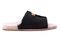 Revitalign Spruce Women's Shearling Slip-on Slipper - Black - Profile