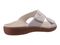 Spenco Kholo Stripe Women's Slip-on Sandal - Desert Tan - Bottom