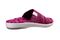 Spenco Odessa Women's Memory Foam Slide Sandal - Festive Fuchsia - SP1131FFU-4-2