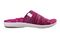 Spenco Odessa Women's Memory Foam Slide Sandal - Festive Fuchsia - SP1131FFU-1-2