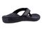 Spenco Yumi Nuevo Speckled Women's Orthotic Thong Sandal - Black - Bottom