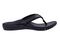 Spenco Yumi Nuevo Speckled Women's Orthotic Thong Sandal - Black - Profile