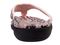 Spenco Yumi Nuevo Snake Women's Orthotic Thong Sandal - Pink - Side