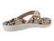 Spenco Yumi Nuevo Snake Women's Orthotic Thong Sandal - Cream - Bottom