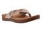 Spenco Laguna Stud Women's Orthotic Suede Sandal - Fossil - Pair