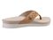 Spenco Laguna Stud Women's Orthotic Suede Sandal - Tan - Bottom