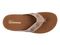 Spenco Laguna Stud Women's Orthotic Suede Sandal - Fossil - Swatch