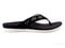 Spenco Laguna Stud Women's Orthotic Suede Sandal - Black - Profile