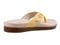 Spenco Laguna Stud Women's Orthotic Suede Sandal - Marigold - Bottom