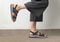 OrthoFeet Naxos Two Way Strap Women's Sandals Heel Strap - Black - 7
