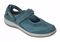 OrthoFeet Sanibel Heel Strap Women's Casual Mary Jane Heel Strap - Blue - 13