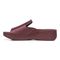 Vionic Monica Womens Slide Wedge - Shiraz - Left Side