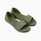 Joybees Women's Friday Flat - Dusty Olive - Profile