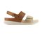 Strive Riviera II - Women's Fully Adjustable Arch Supportive Sandal - Tan - Side