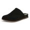 Vionic Arlette Womens Mule/Clog Casual - Black Suede - Left angle