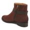 Vionic Rhiannon Womens Ankle/Bootie Shrtboot - Chocolate Oil Nubuck - Back angle