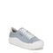 Dr. Scholl's Time Off Women's Comfort Sneakers - Blue Fabric - Angle main