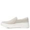 Dr. Scholl's Madison Next Slip-On Wedge Platform Sneaker - Oyster Beige - Left Side