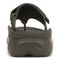 Vionic Restore II Unisex Recovery Comfort Sandal - Dark Khaki - Back