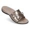 Vionic Bella Slide Women's Comfort Supportive Sandal - Pewter - BELLA SLIDE-I8659S3020-PEWTER-13fl-med