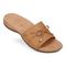 Vionic Bella Slide Women's Comfort Supportive Sandal - Camel - BELLA SLIDE-I8659S2200-CAMEL-13fl-med