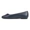 Vionic Klara Women's Ballet Comfort Flat - Navy - Left Side