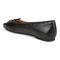 Vionic Klara Women's Ballet Comfort Flat - Black - Back angle