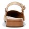 Vionic Petaluma Women's Slingback Supportive Flat - Natural - Back