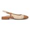 Vionic Petaluma Women's Slingback Supportive Flat - Natural - Right side