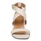 Vionic Marsanne Women's Heeled Strappy Sandal - Cream - Front