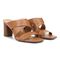 Vionic Merlot Women's Supportive Heeled Sandal - Toffee - Pair