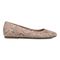 Vionic Orinda Women's Square Toe Ballet Flat - Rose - Right side